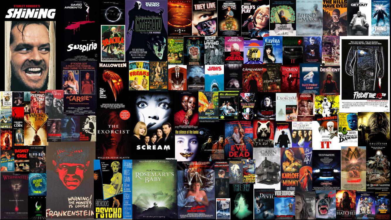 Horror Movie Collage Wallpapers