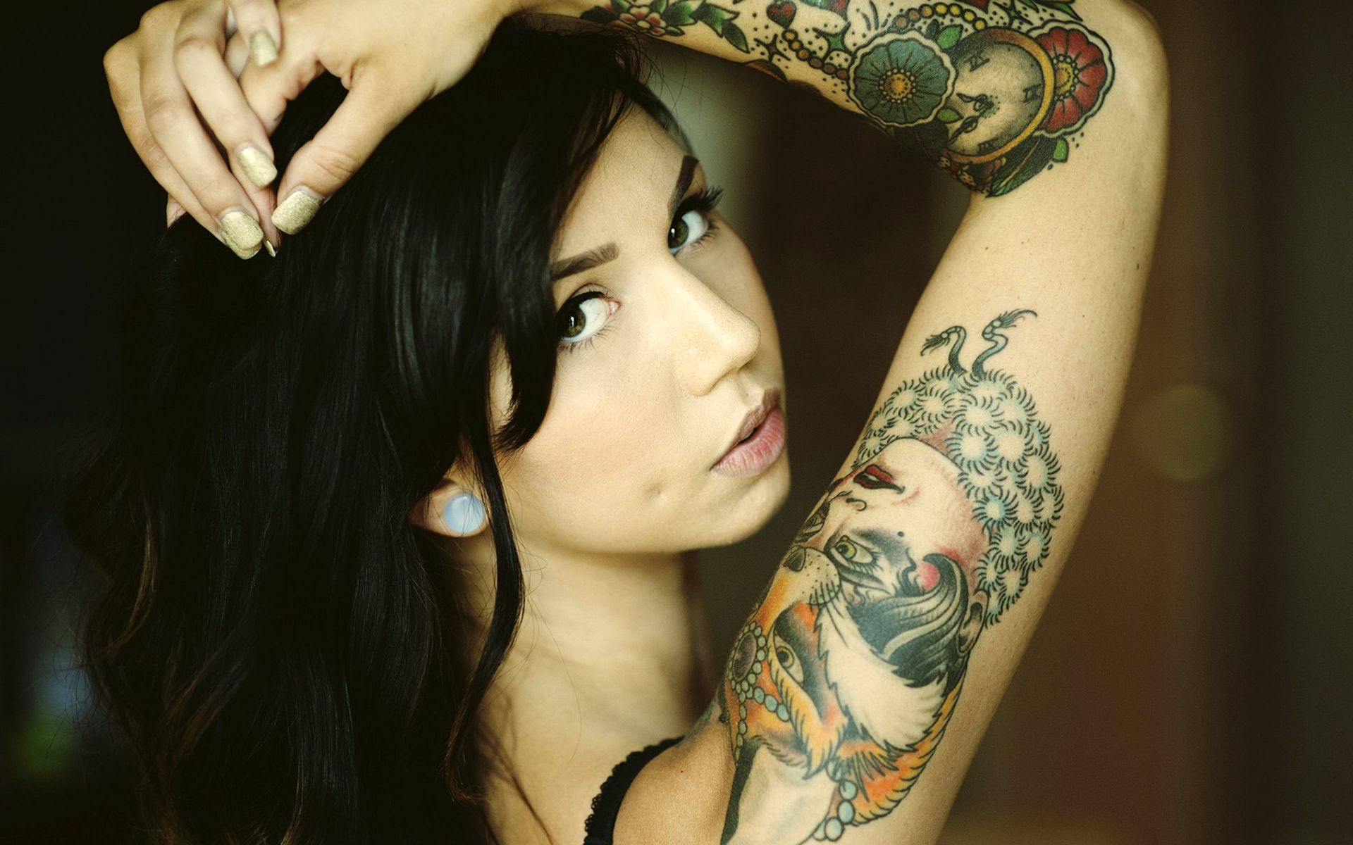 Hot Tattoo Girl Wallpapers