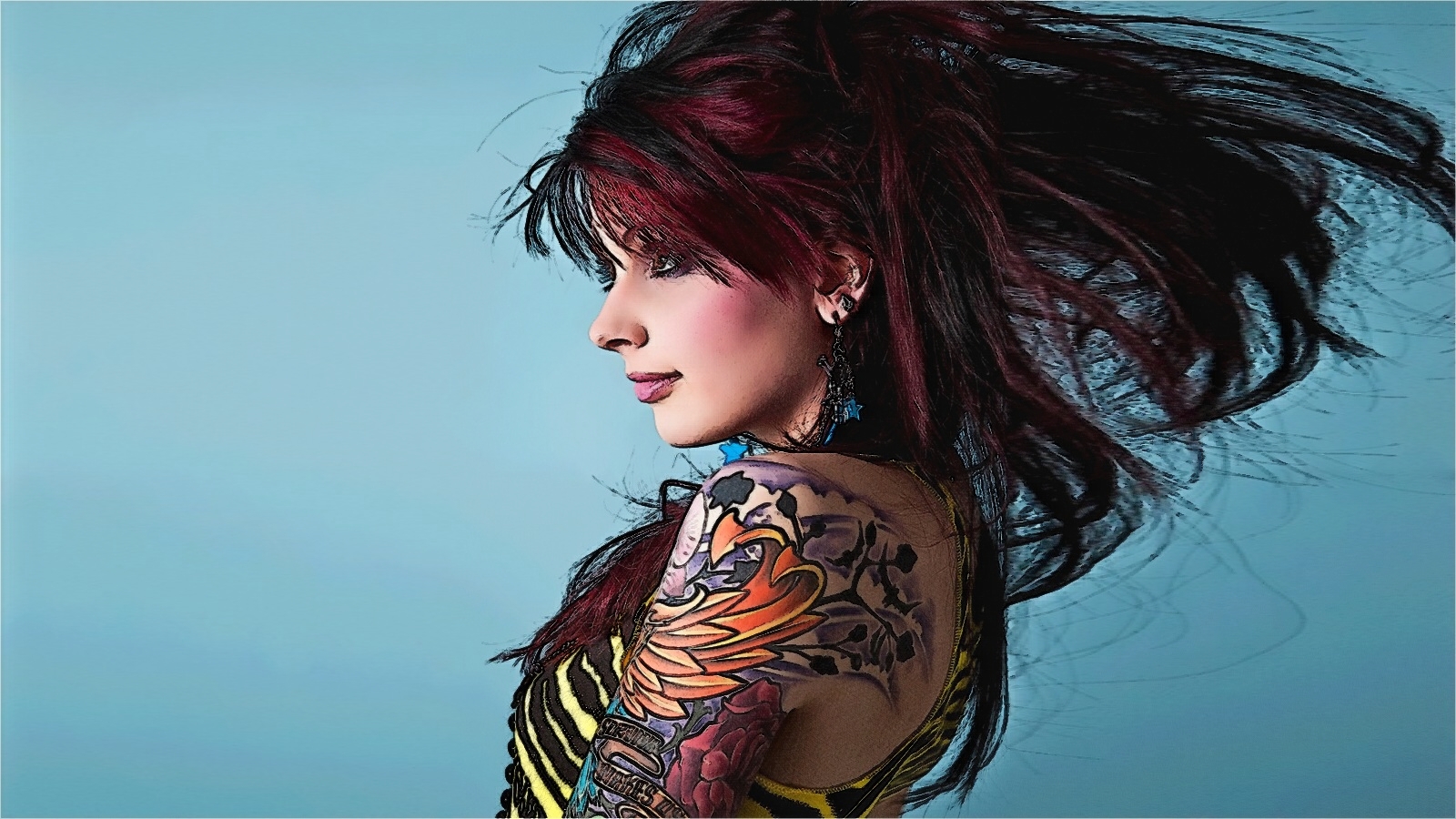 Hot Tattoo Girl Wallpapers