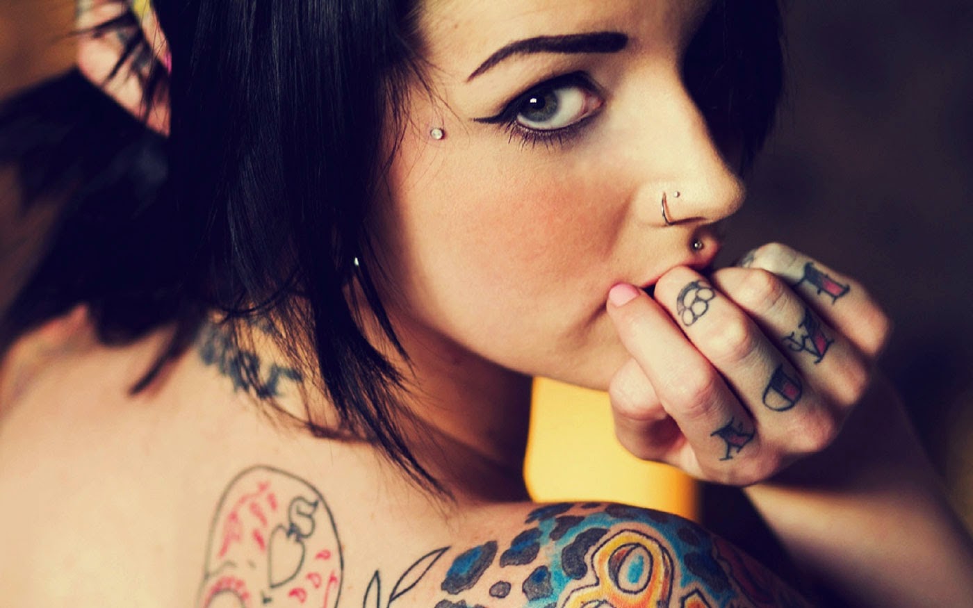 Hot Tattoo Girl Wallpapers