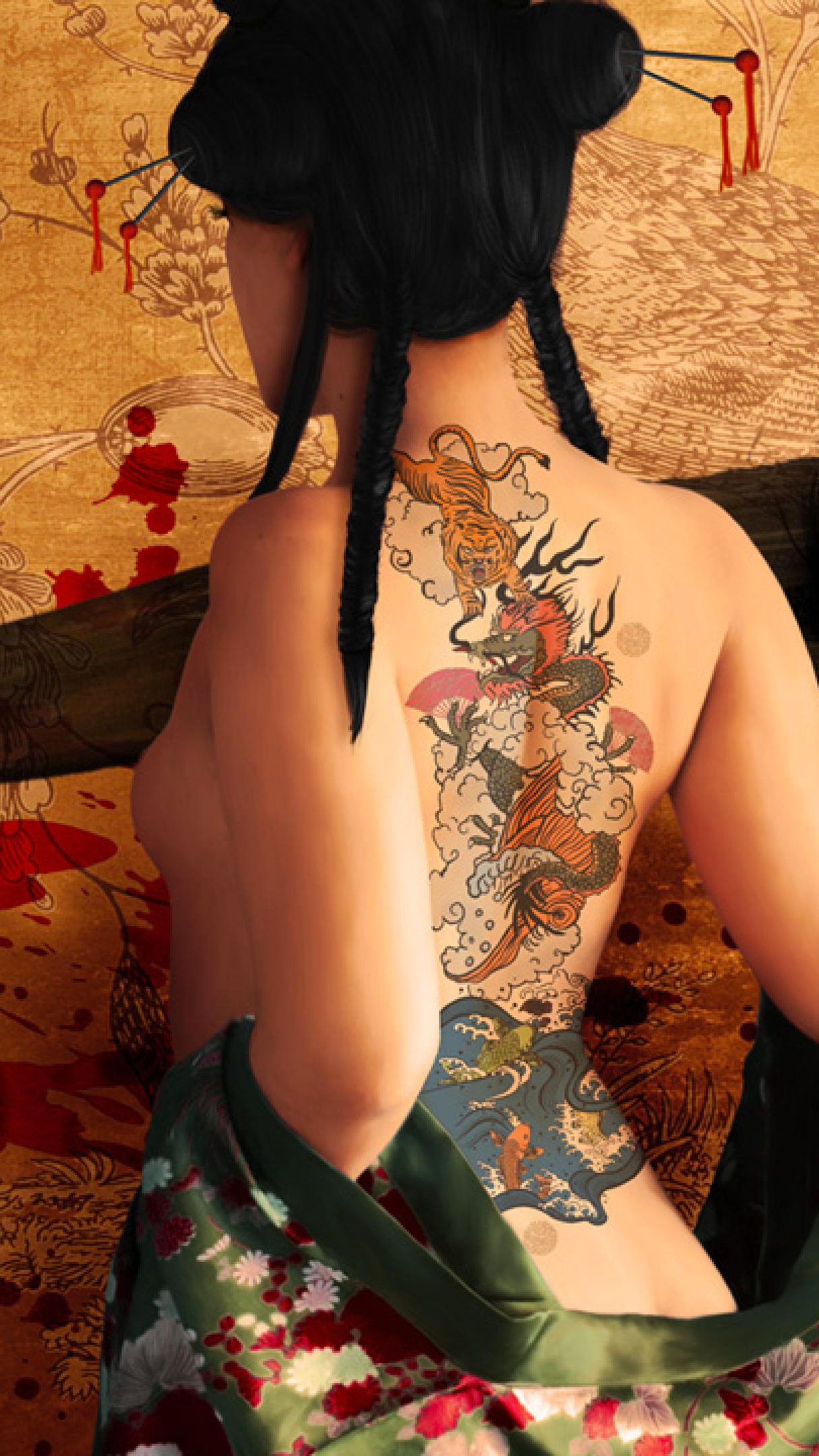 Hot Tattoo Girl Wallpapers