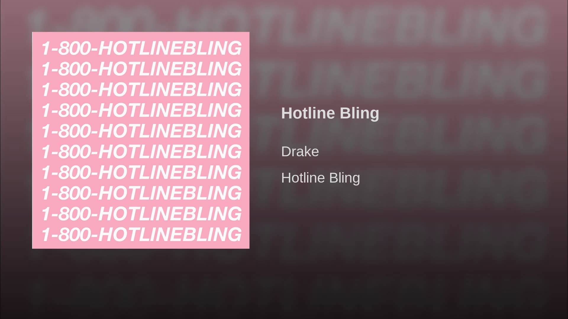 Hotline Bling Wallpapers