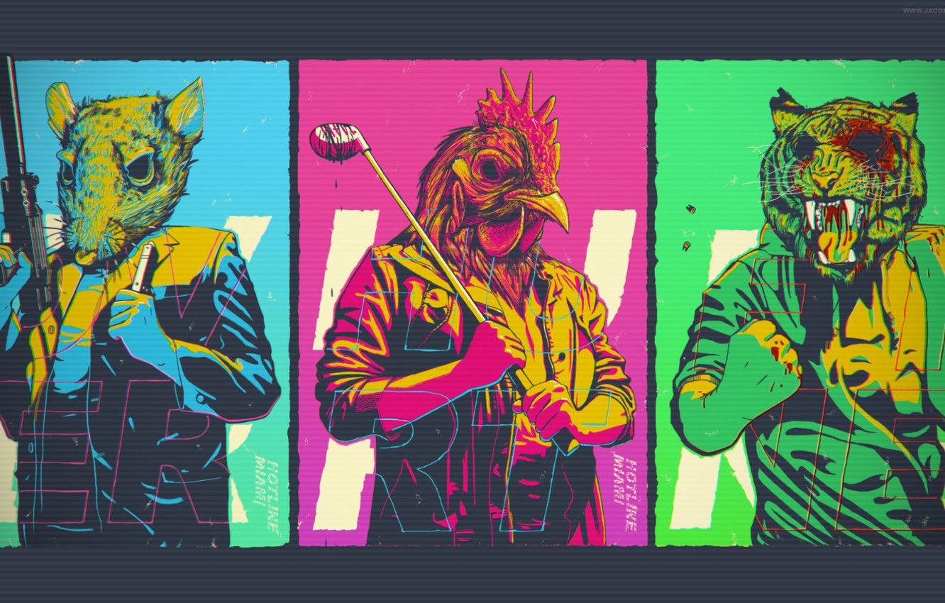 Hotline Miami Iphone Wallpapers