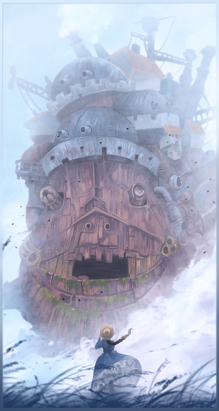 Howl'S Moving Castle Phone Wallpapers