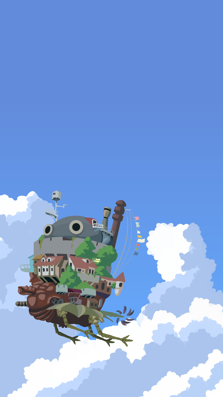 Howl'S Moving Castle Phone Wallpapers