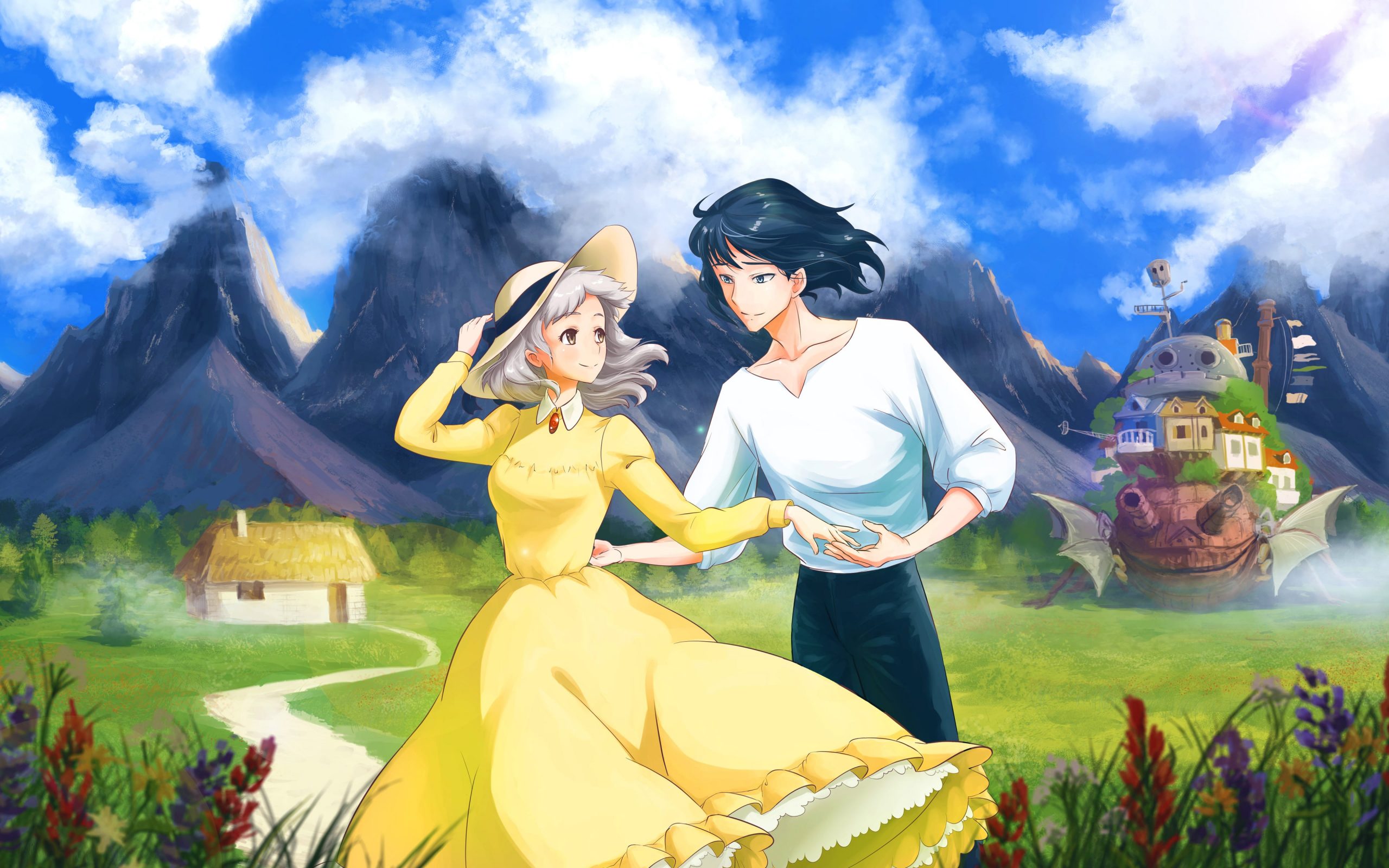 Howl'S Moving Castle Widescreen Wallpapers