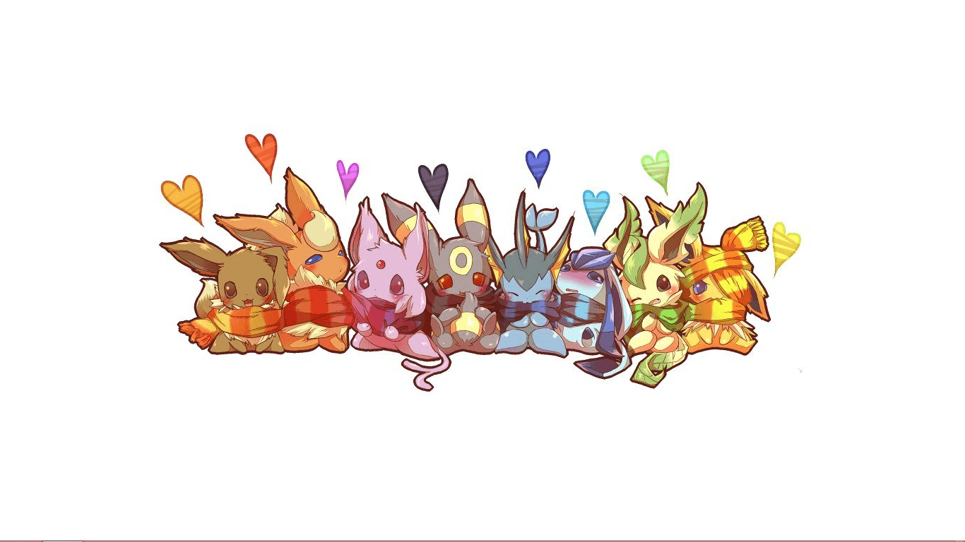 Human Eevee Evolutions Wallpapers