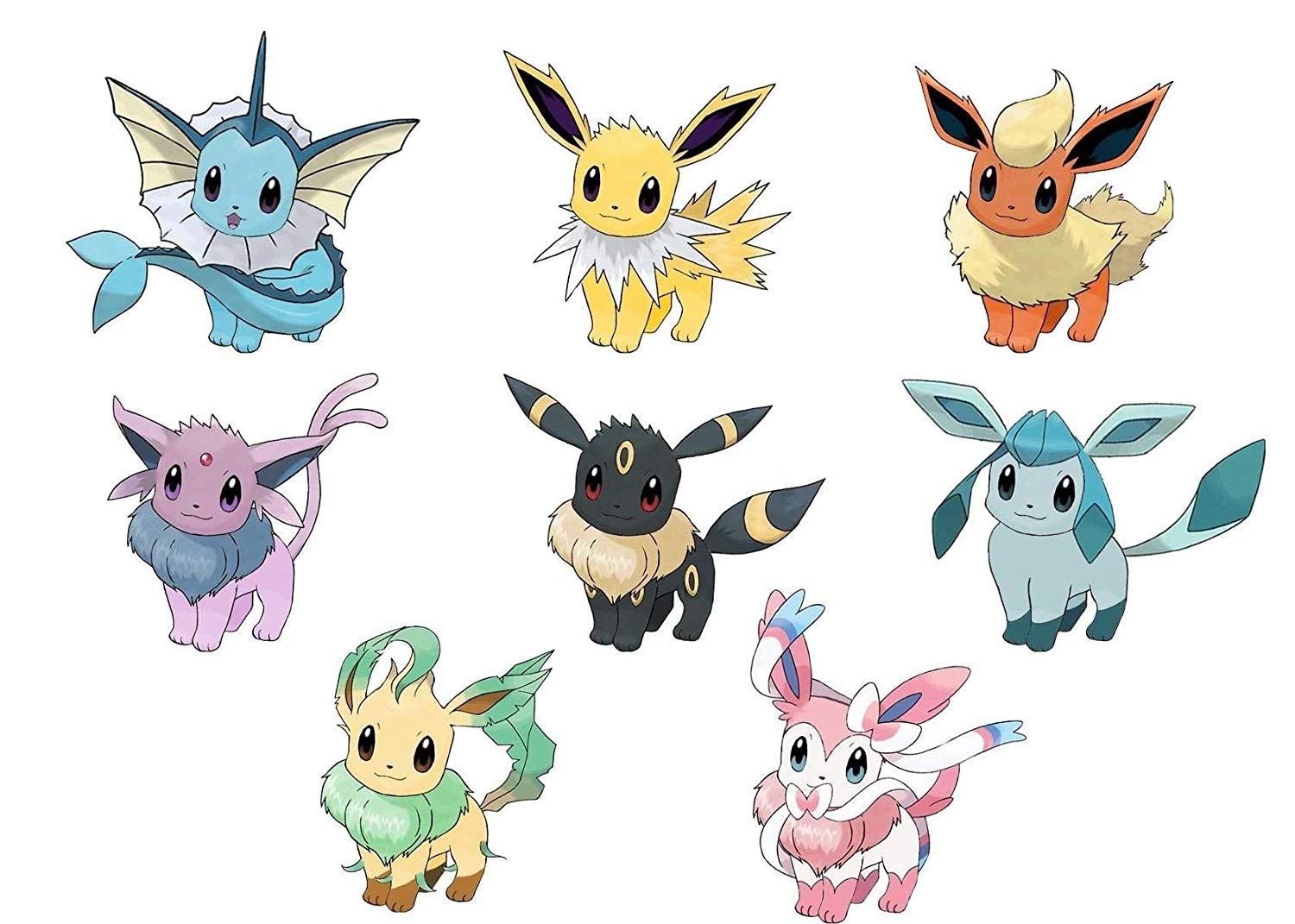 Human Eevee Evolutions Wallpapers