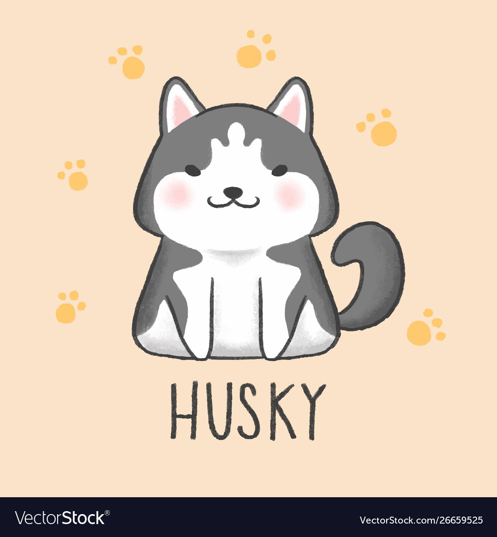 Husky Cartoon Wallpapers