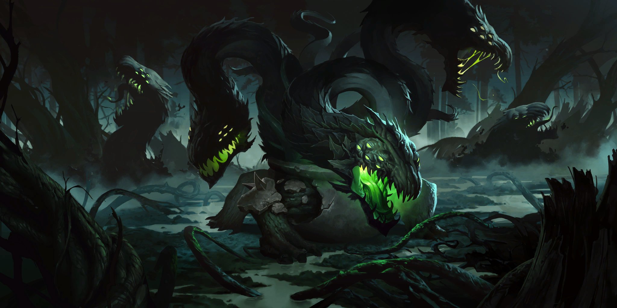 Hydra Dragon Wallpapers