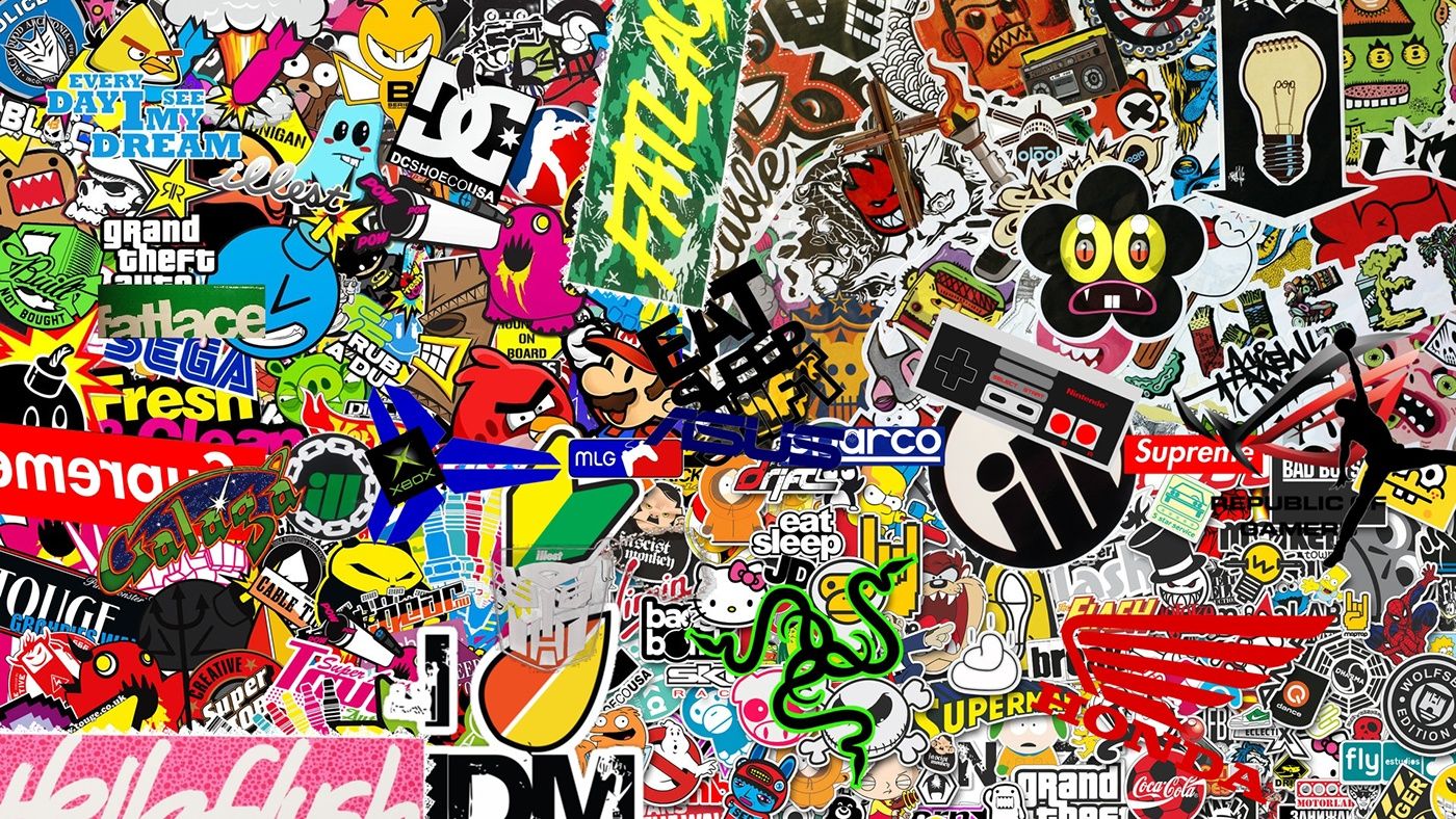 Hypebeast Sticker Wallpapers