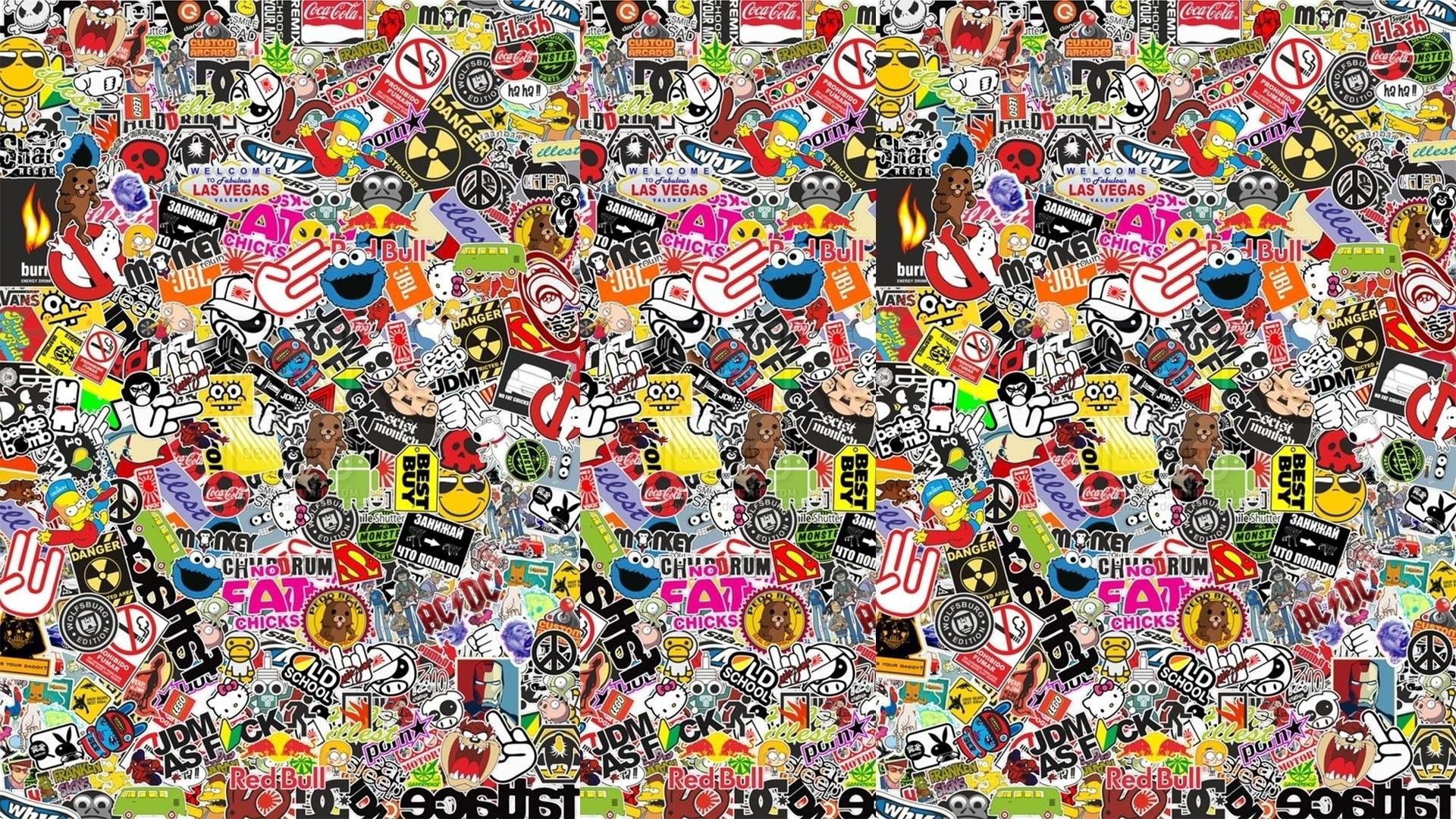 Hypebeast Sticker Wallpapers