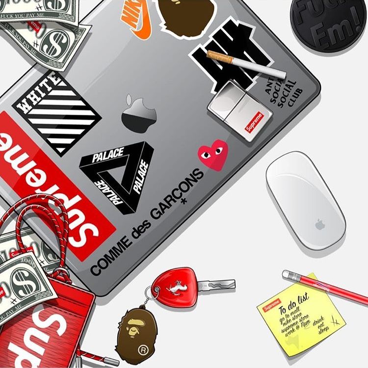 Hypebeast Sticker Wallpapers