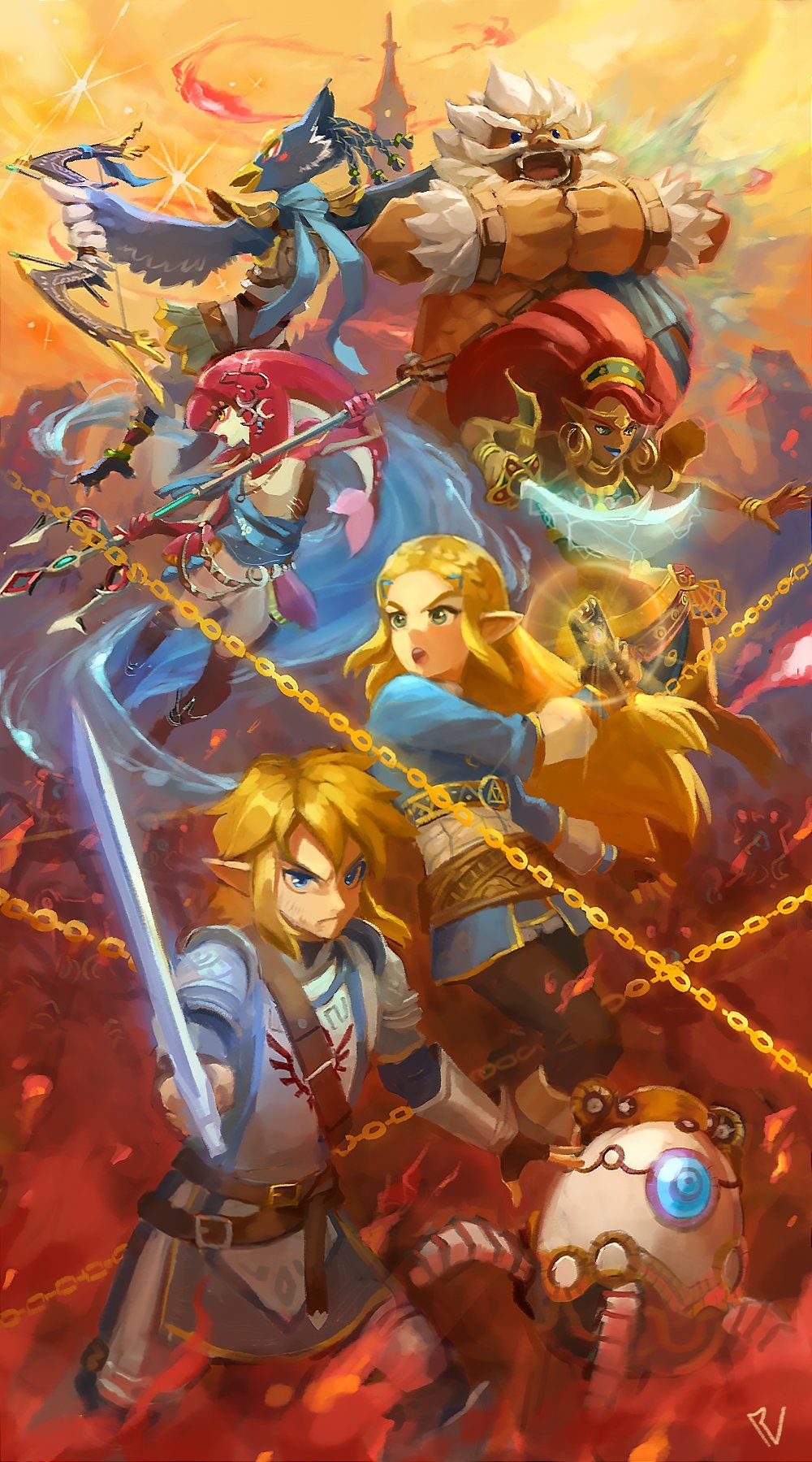 Hyrule Warriors Age Of Calamity Wallpapers