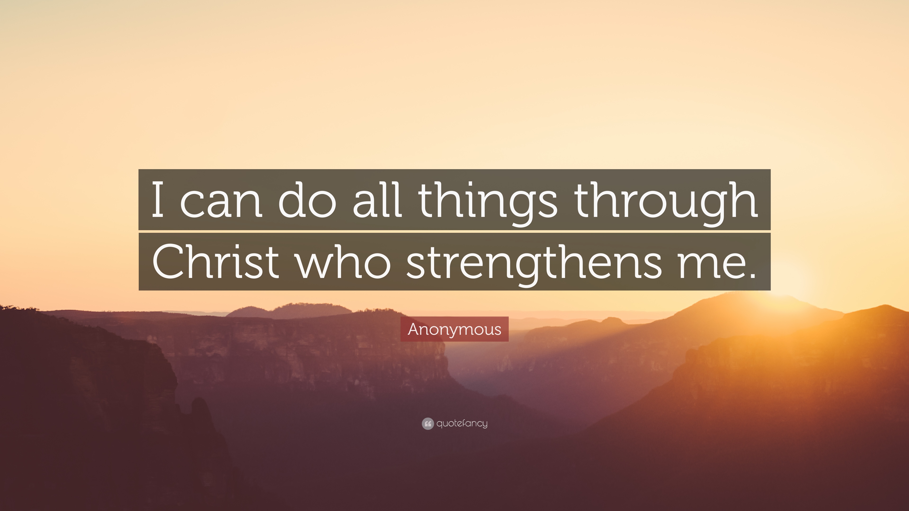 I Can Do All Things Through Christ Wallpapers