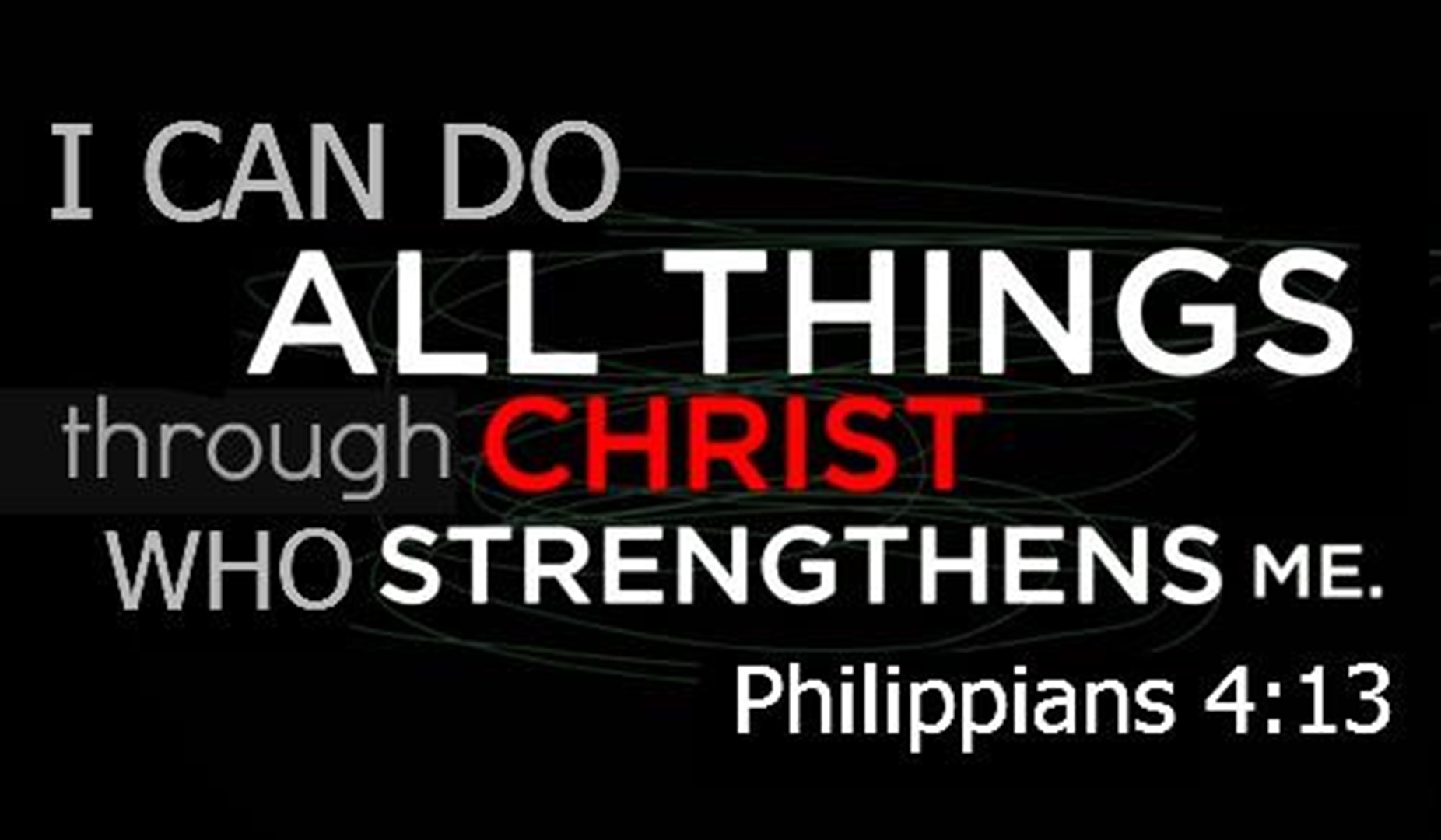 I Can Do All Things Through Christ Wallpapers