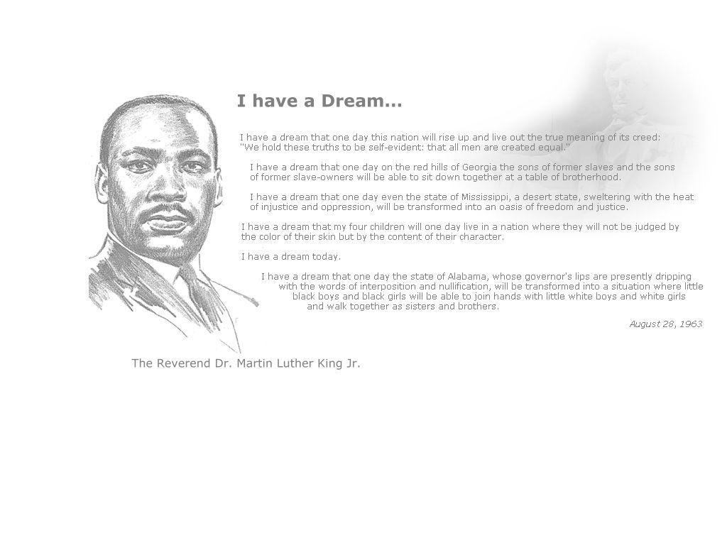 I Have A Dream Wallpapers