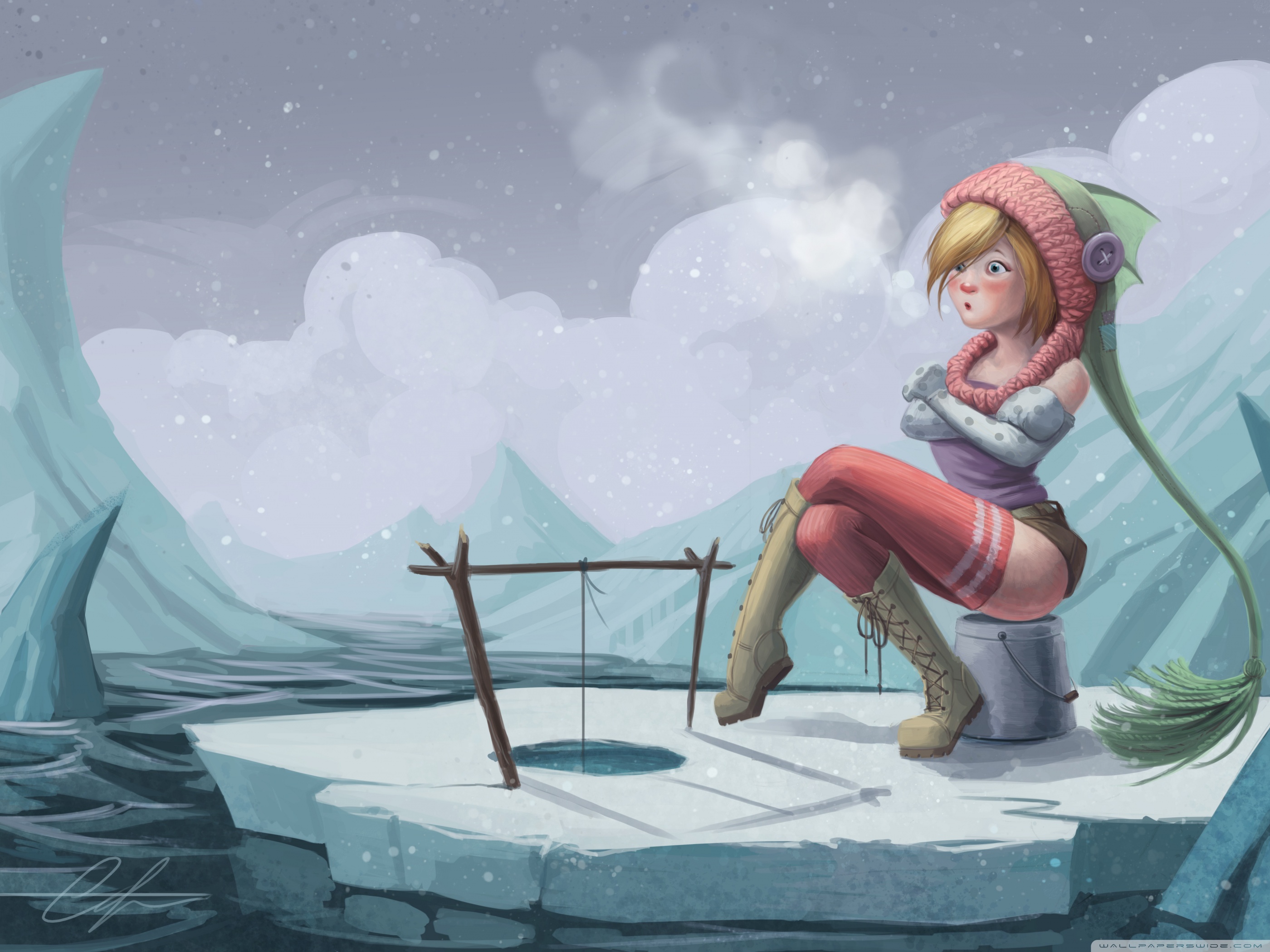 Ice Fishing Wallpapers