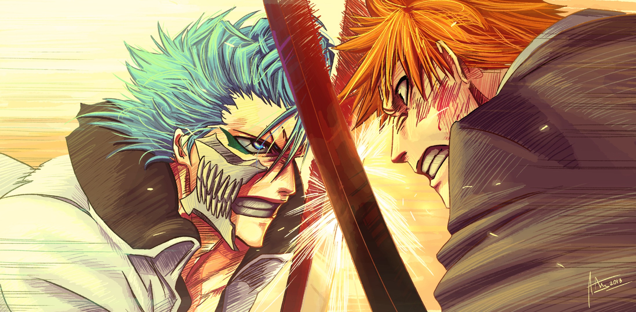 Ichigo Vs Grimmjow Wallpapers