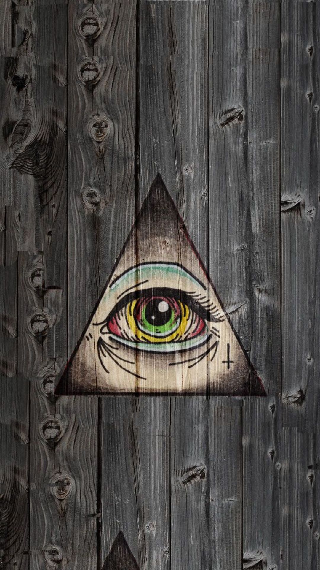 Мистический треугольник с глазом