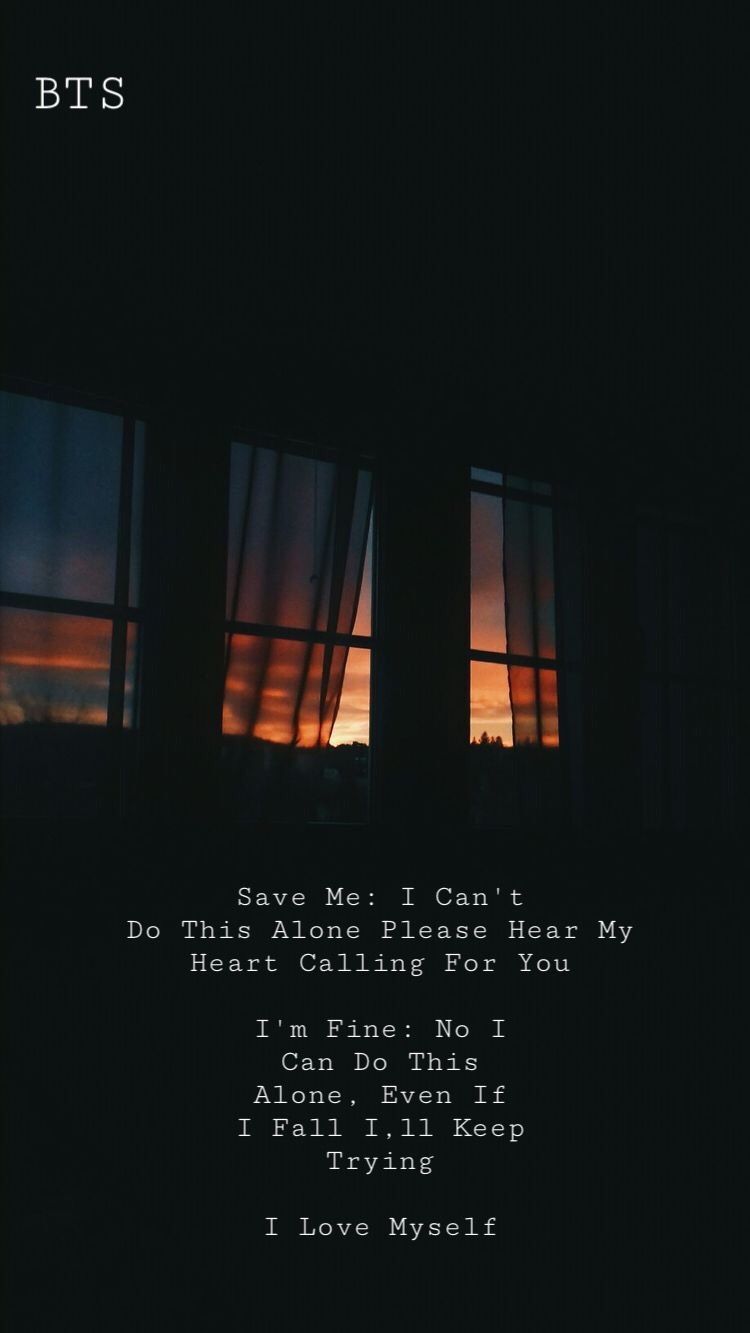 Im Fine || Save Me Wallpapers
