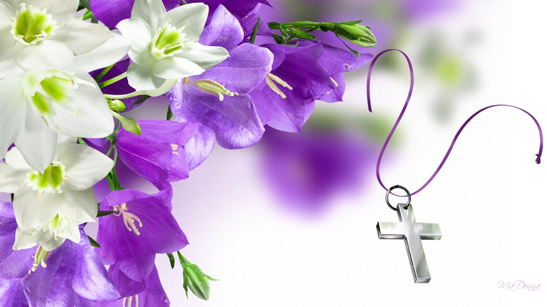 Images Of Crosses With Roses Wallpapers