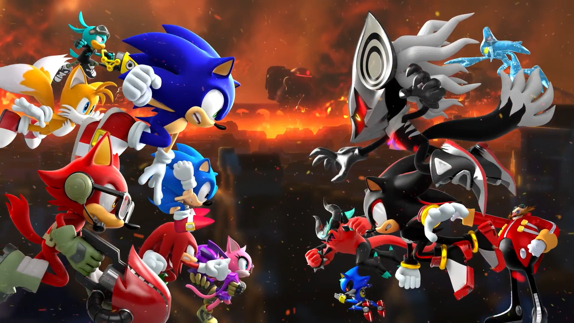 Infinite Sonic Forces Wallpapers