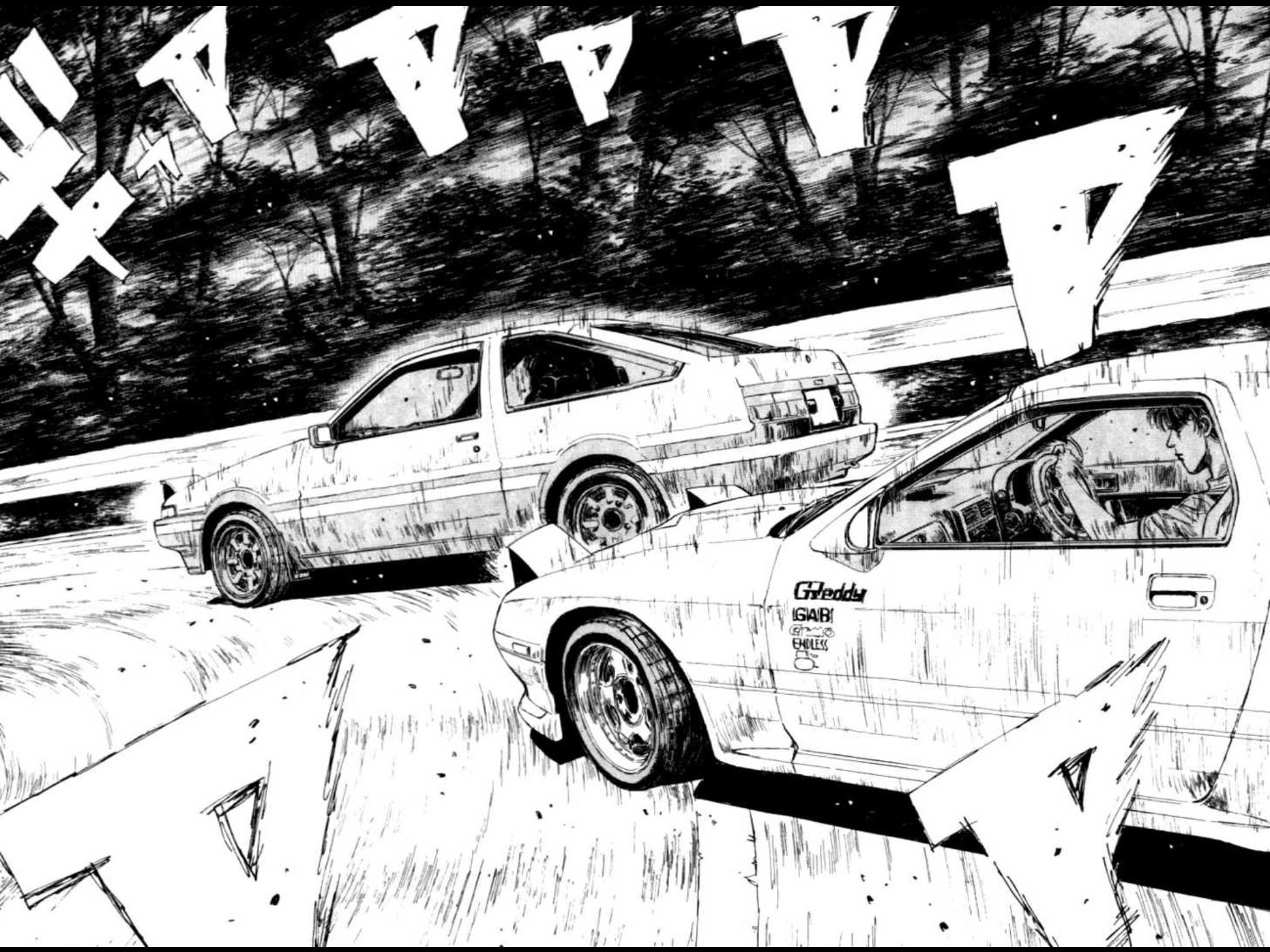 Initial D Manga Wallpapers