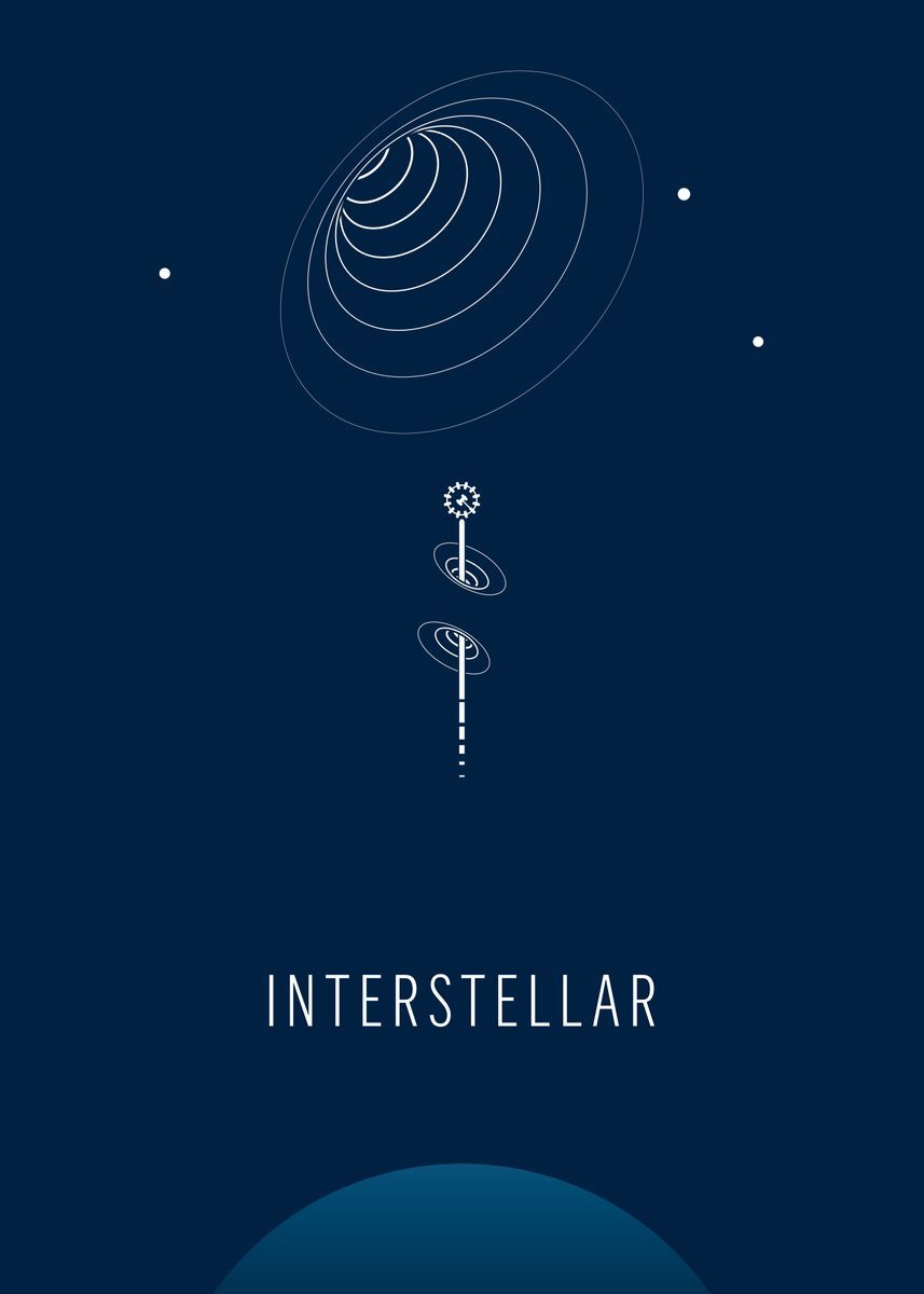 Interstellar Minimalist Wallpapers