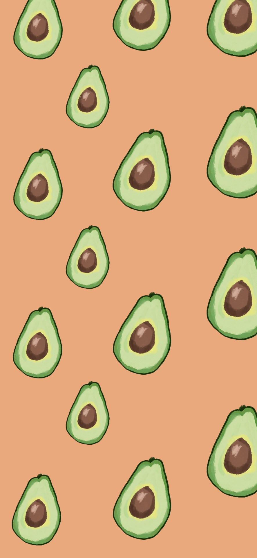 Iphone Avocado Wallpapers