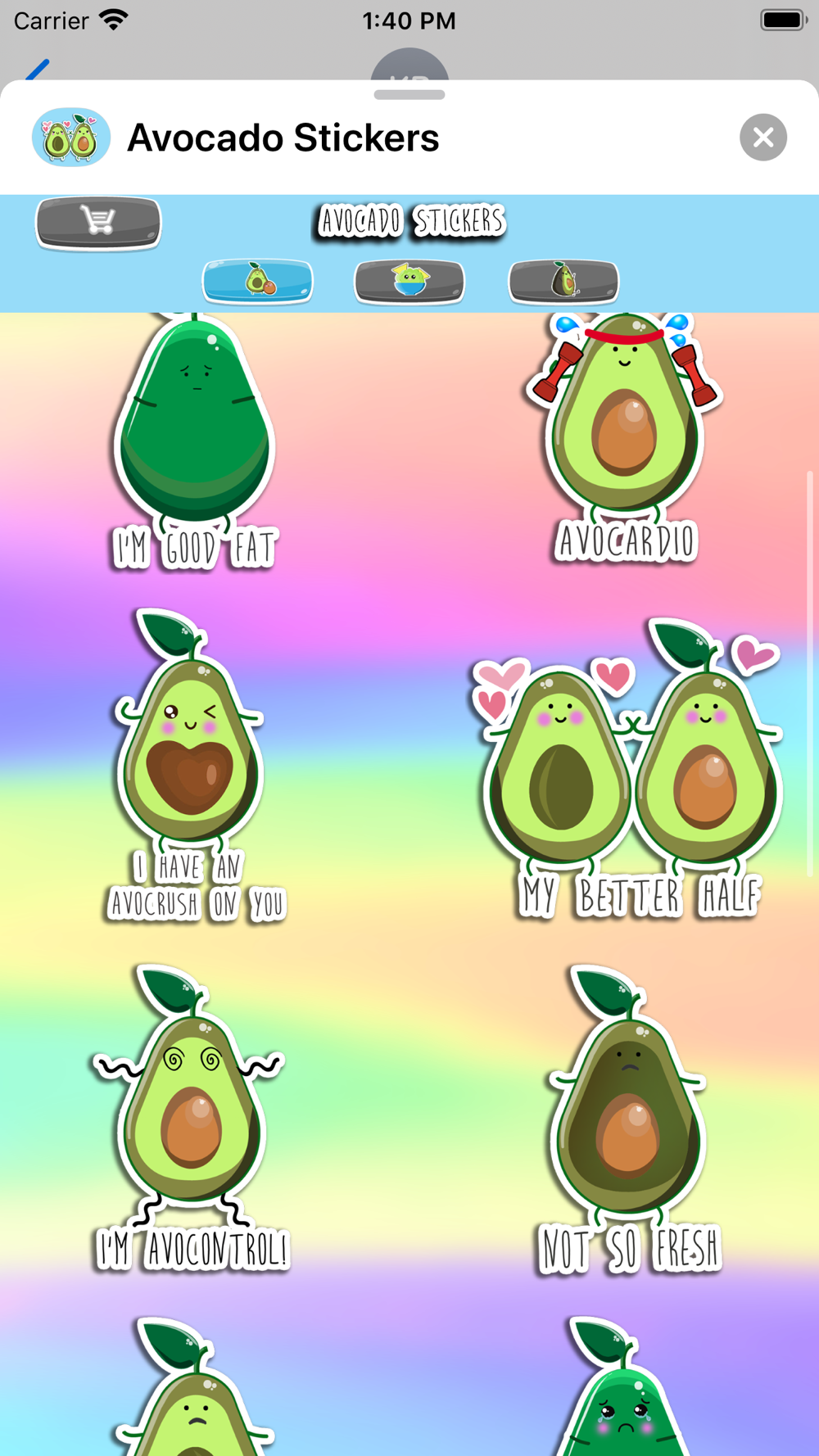 Iphone Avocado Wallpapers