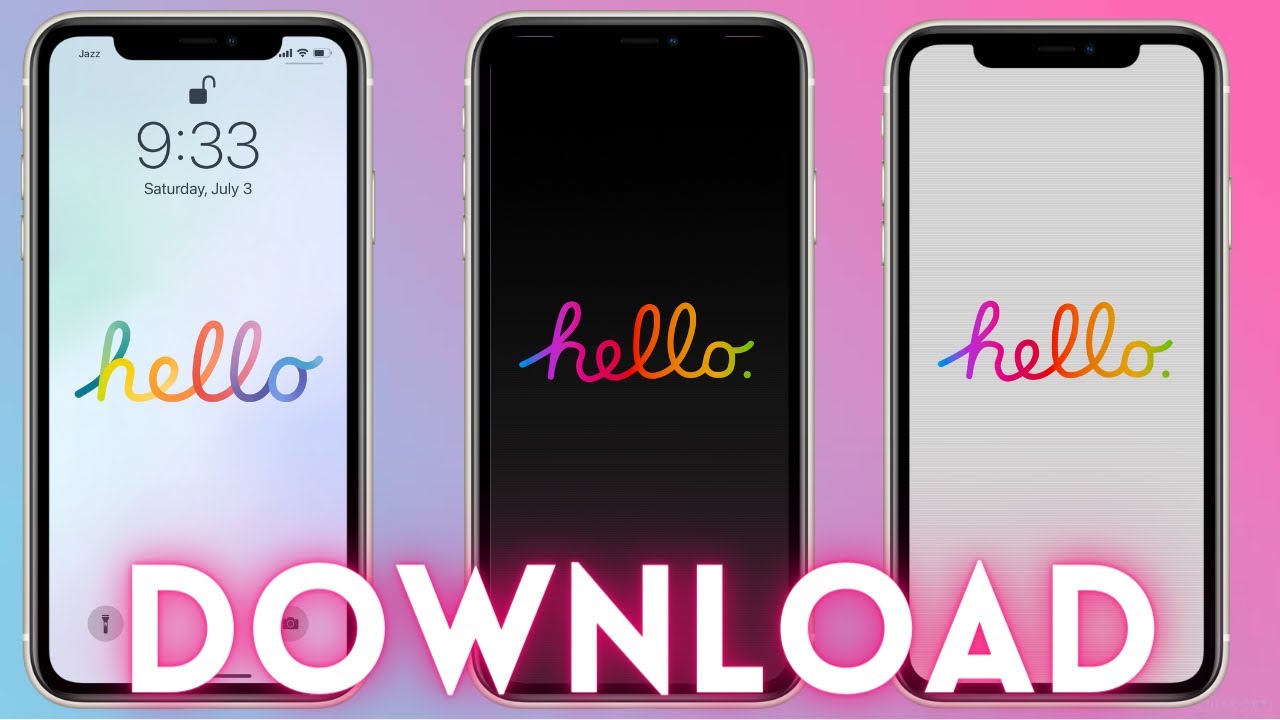 Iphone Hello Wallpapers