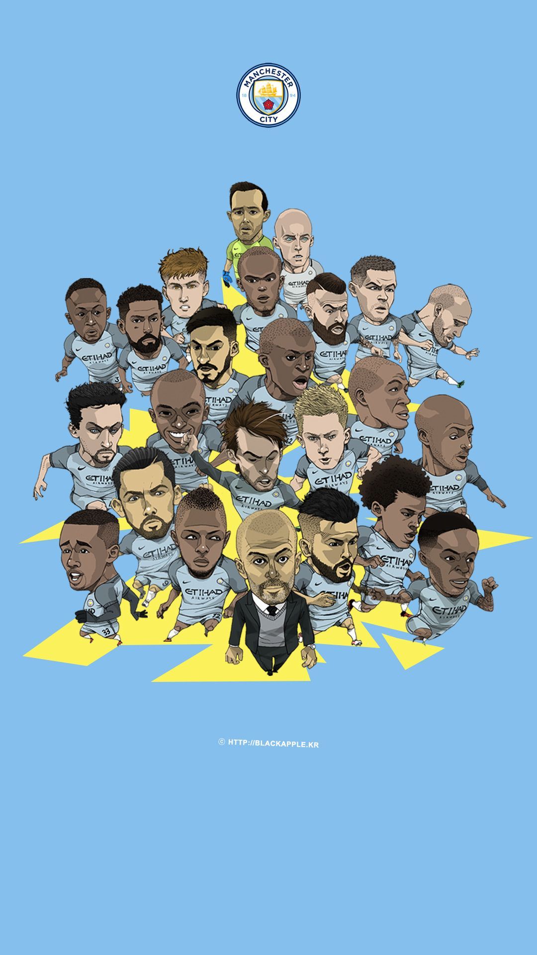 Iphone Man City Wallpapers