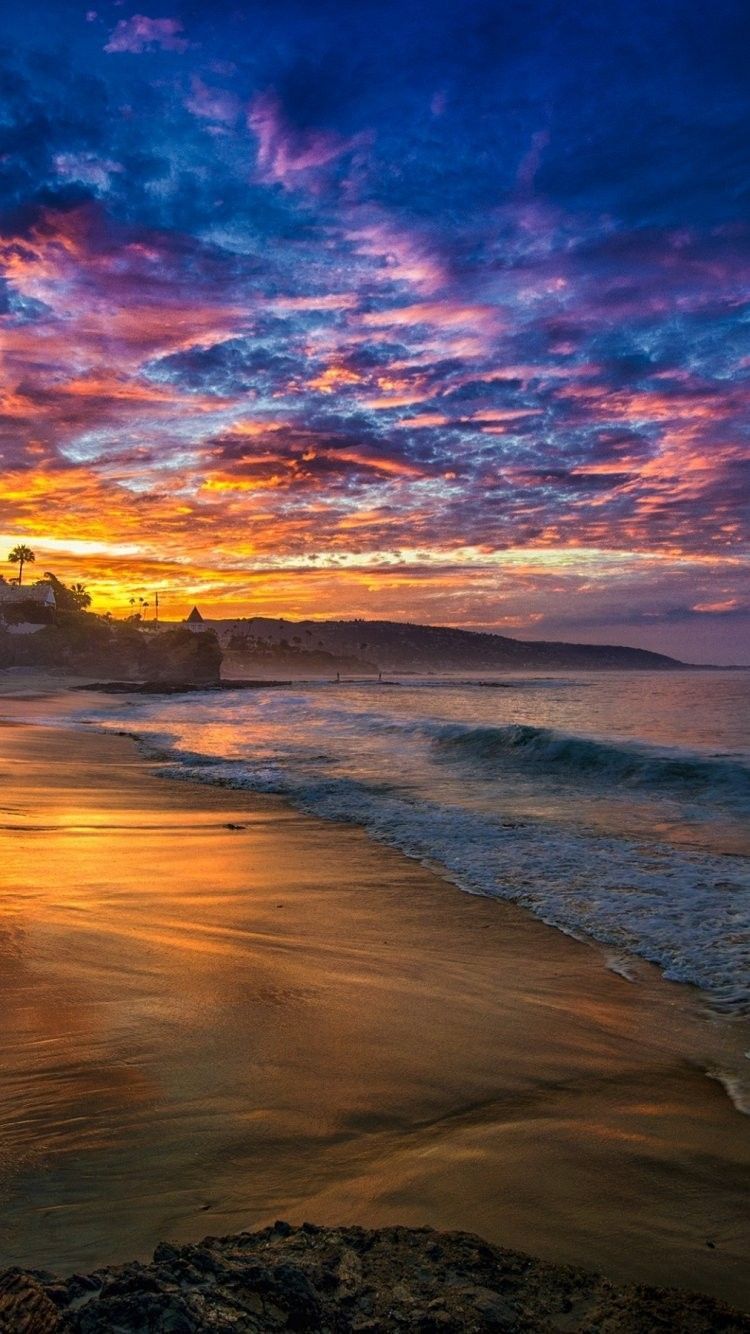 Iphone Ocean Sunset Wallpapers