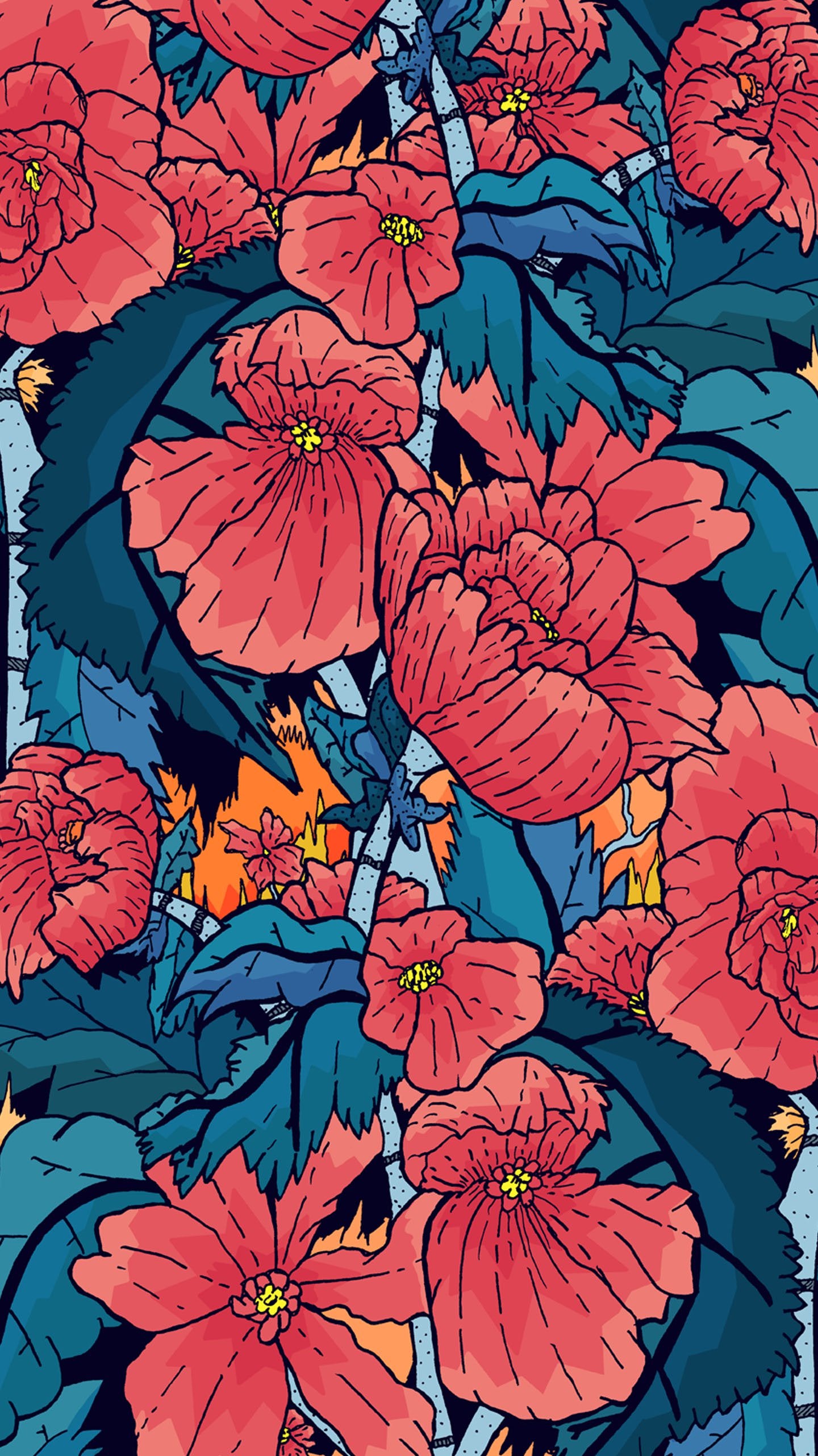 Iphone X Flowers Wallpapers