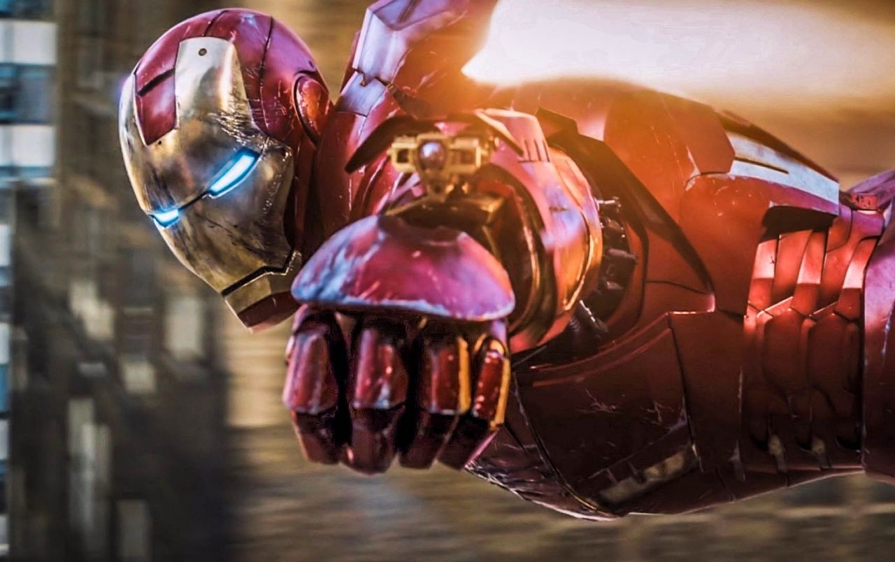 Iron Man Flying Wallpapers