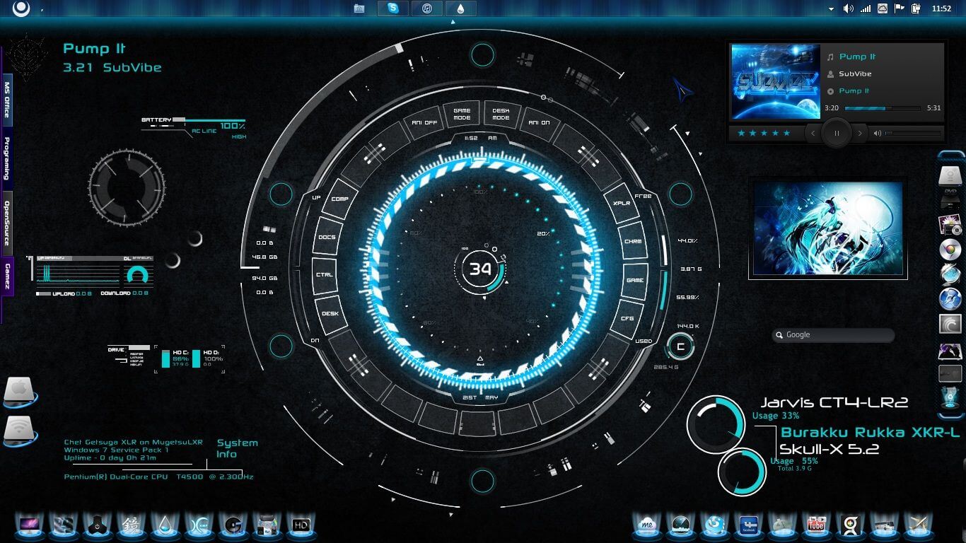 Iron Man Hud Wallpapers