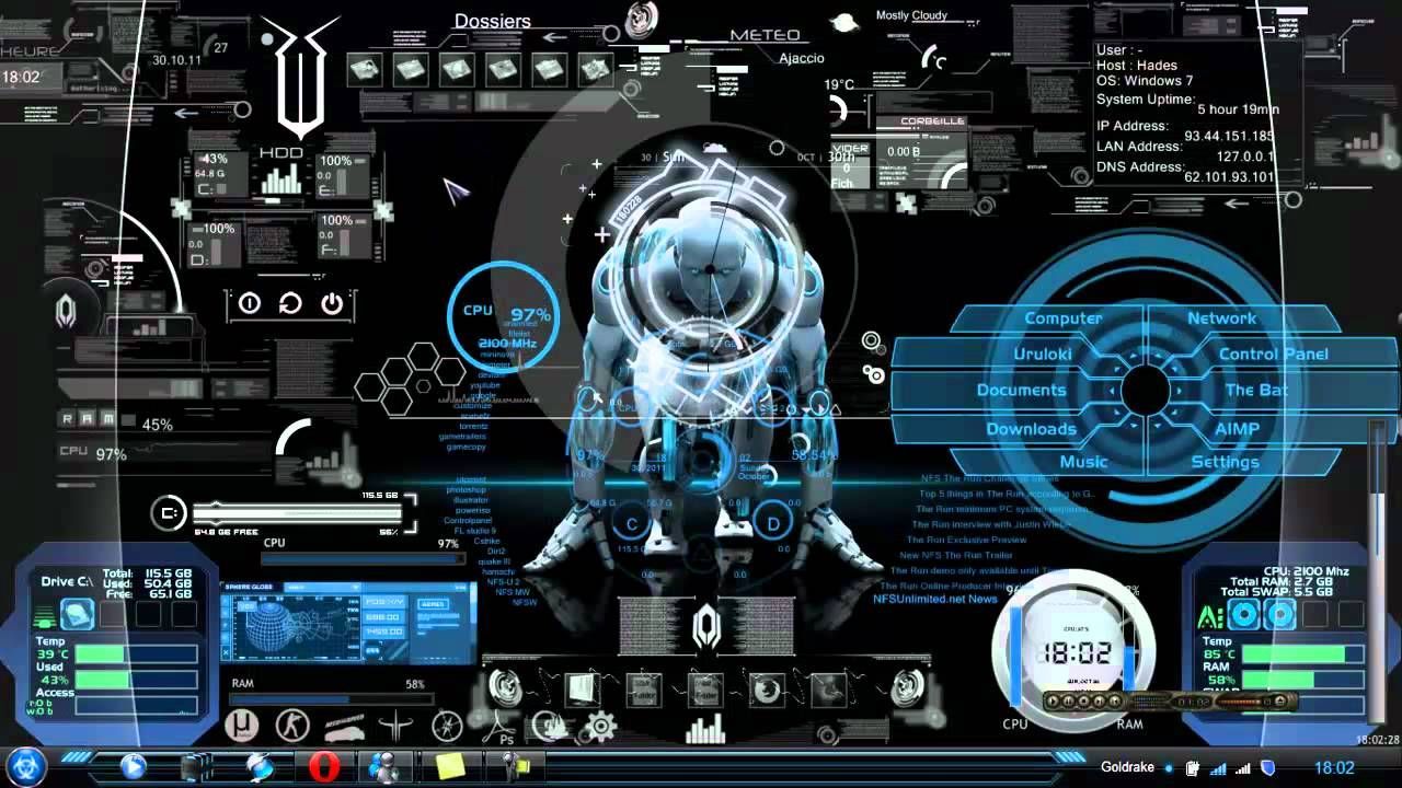 Iron Man Hud Wallpapers