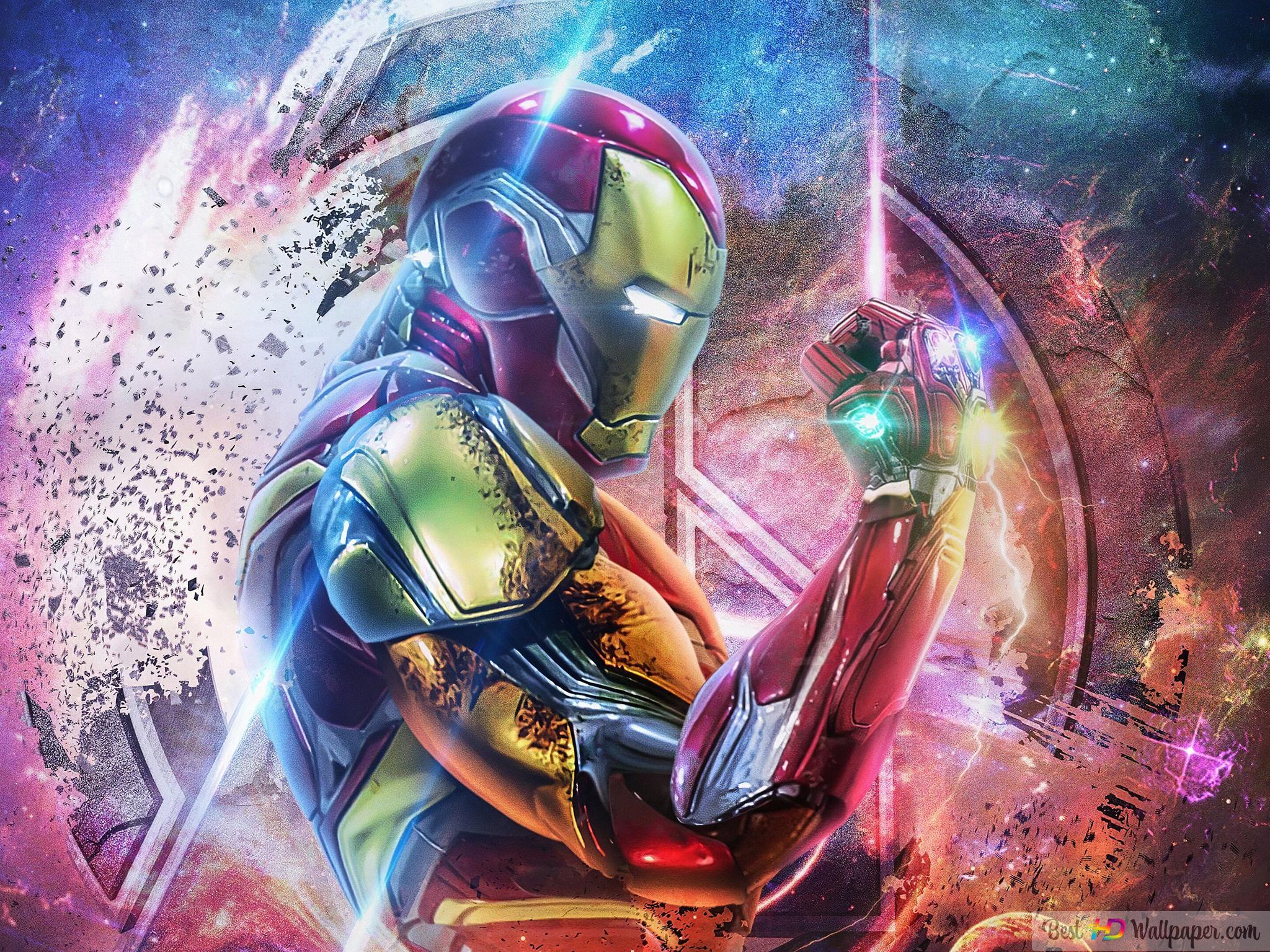 Iron Man Infinity Stones Suit Wallpapers