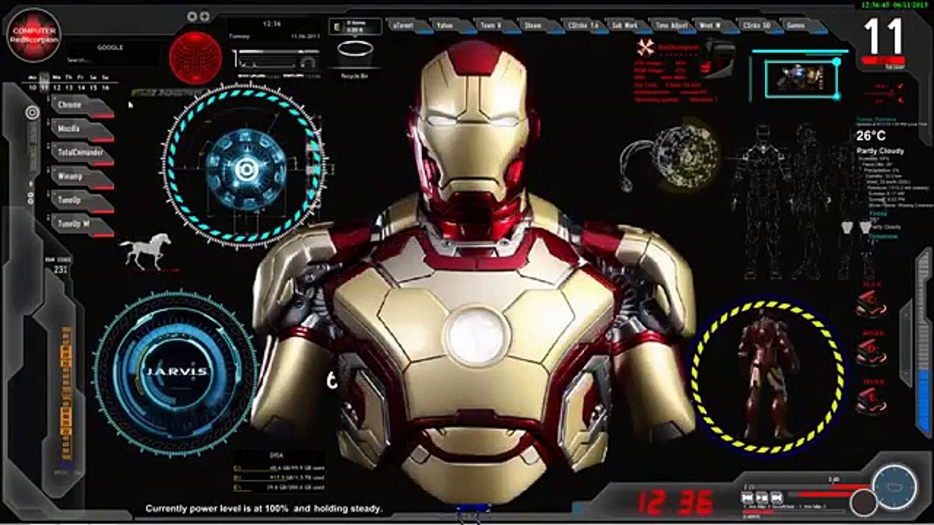 Iron Man Jarvis Hd Wallpapers