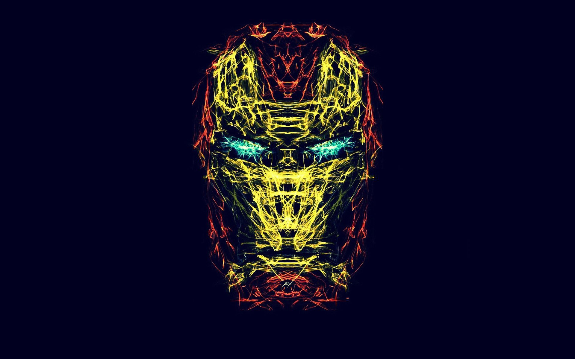 Iron Man Mask Wallpapers