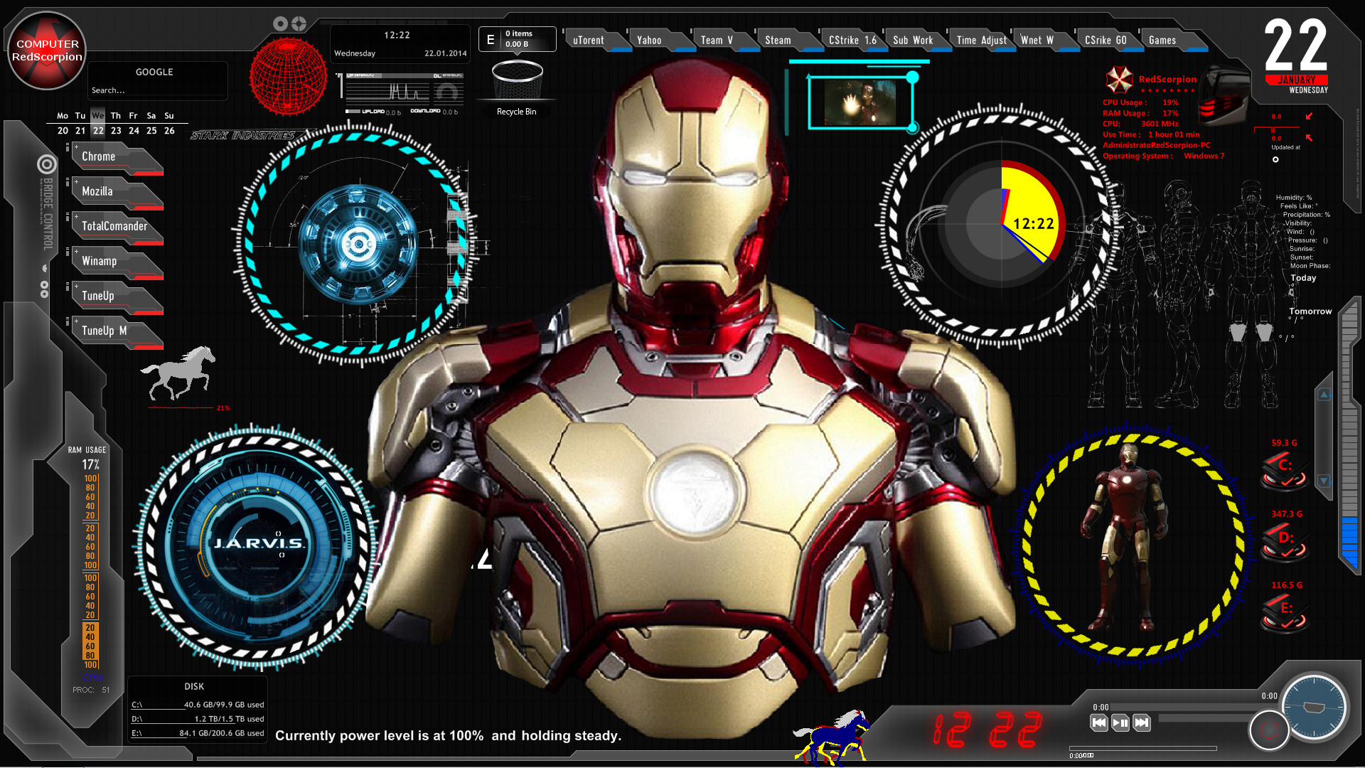 Iron Man Mask Wallpapers