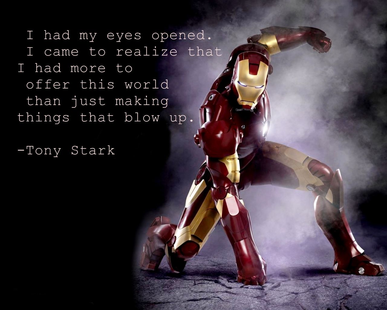 Iron Man Quotes Wallpapers