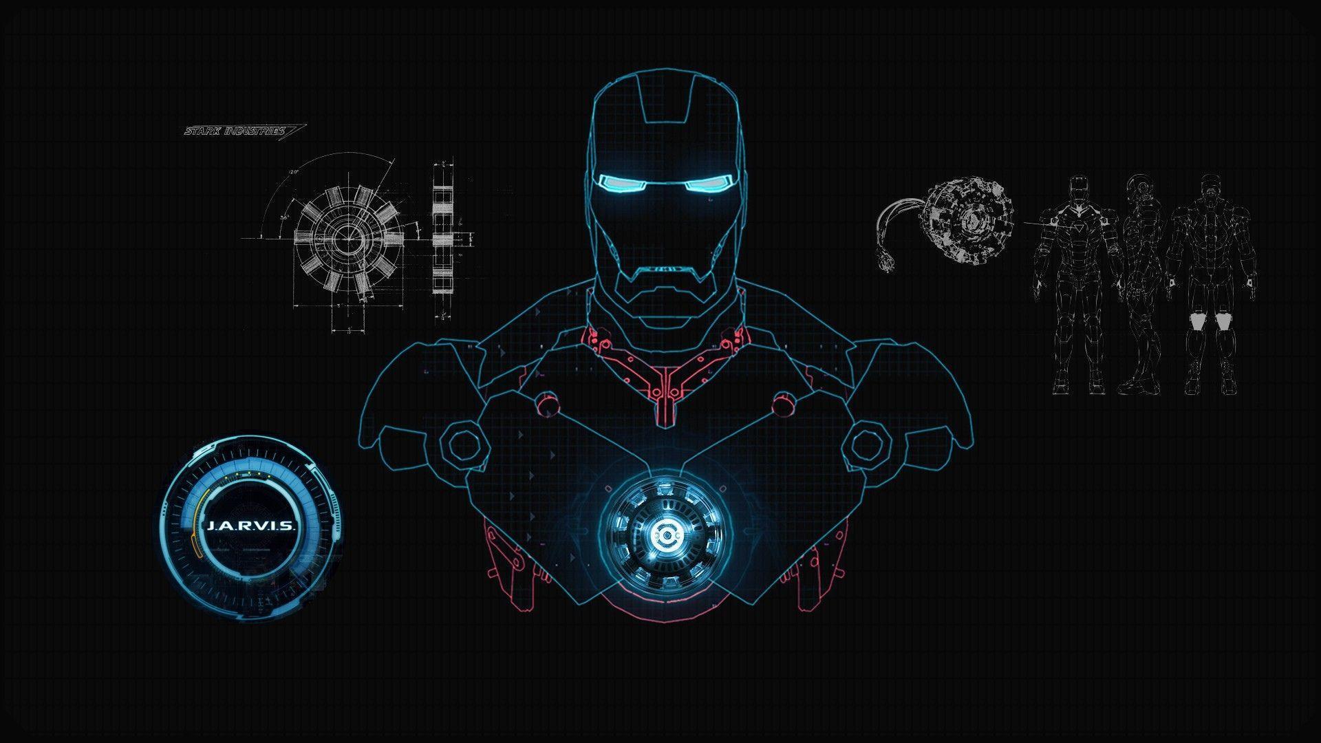 Iron Man Symbols Wallpapers