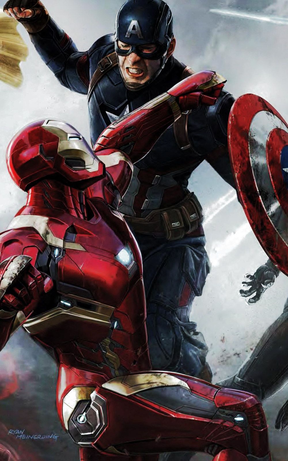 Iron Man Vs Captain America Wallpapers