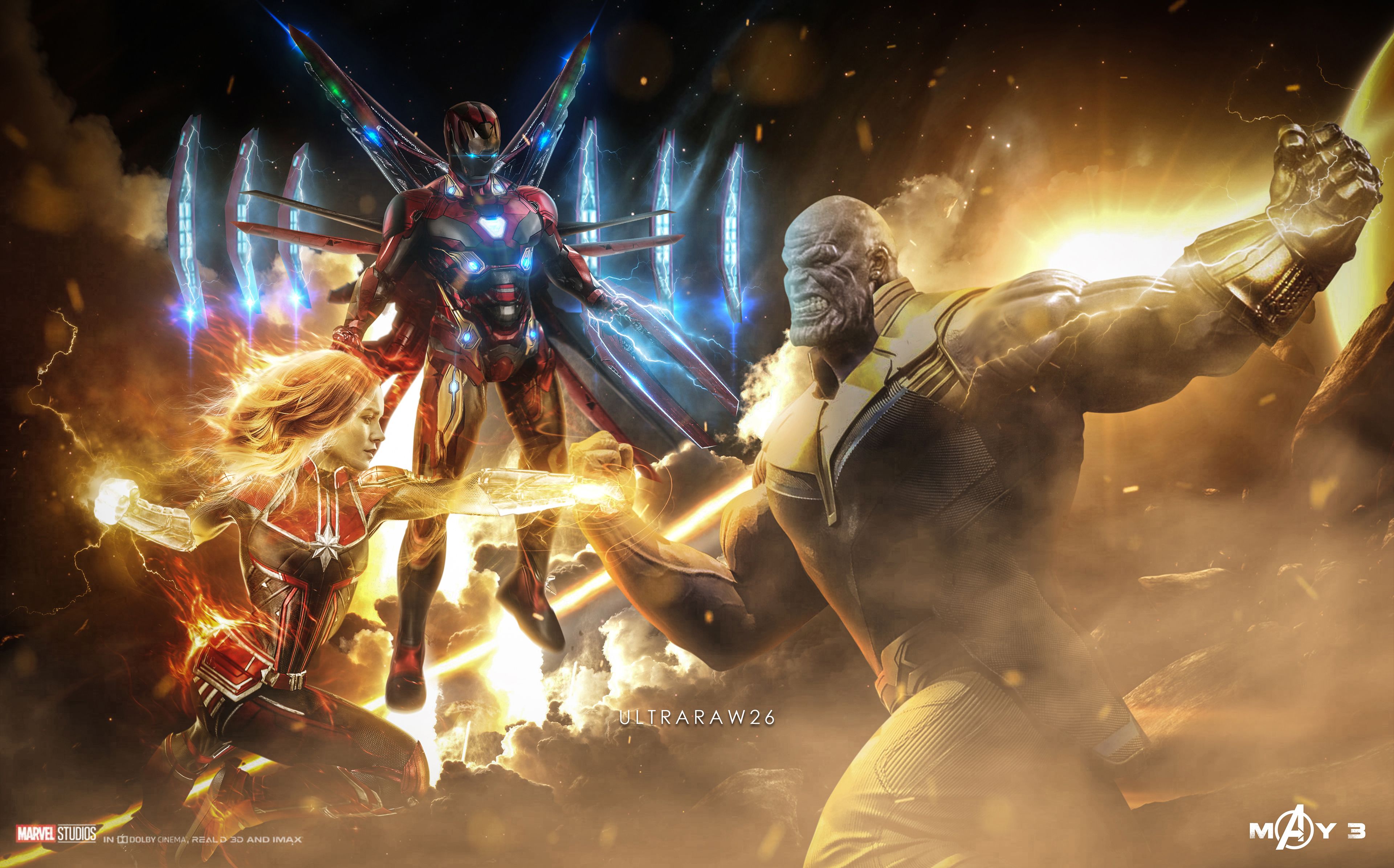 Iron Man Vs Thanos Wallpapers