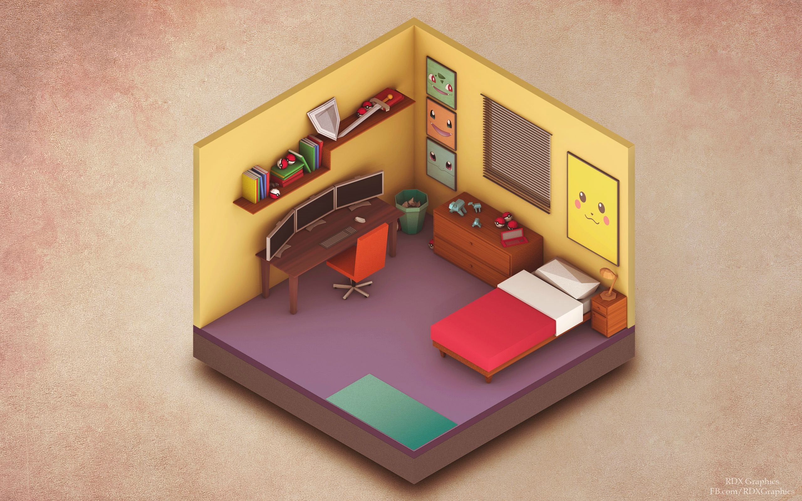 Isometric Wallpapers