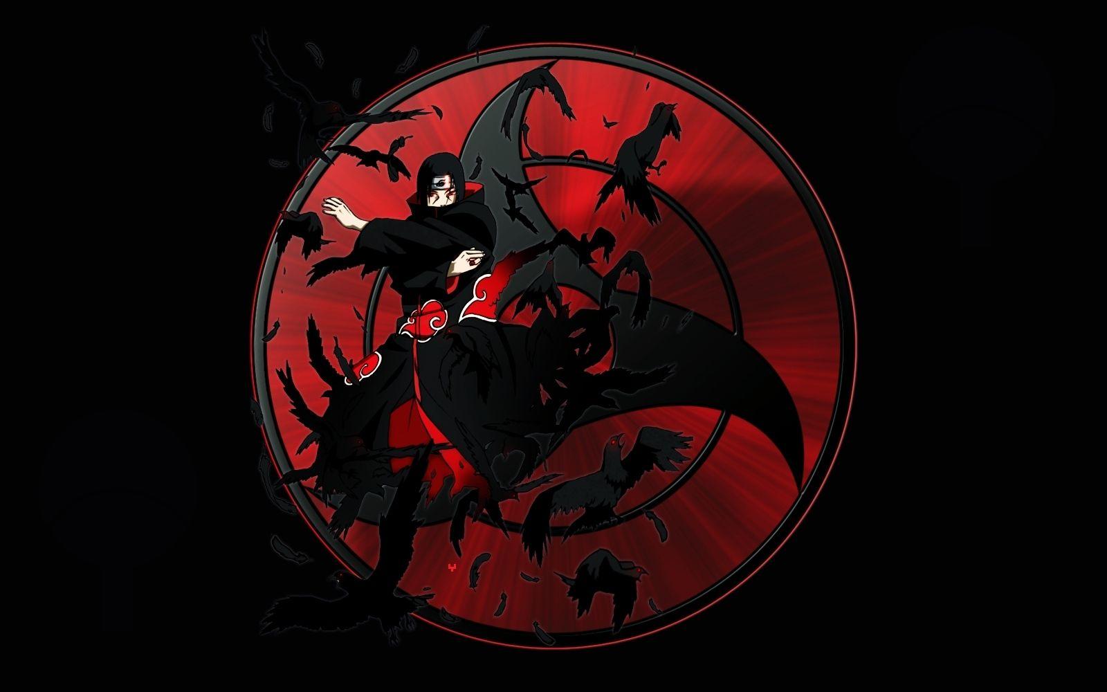 Itachi Crow Sharingan Wallpapers