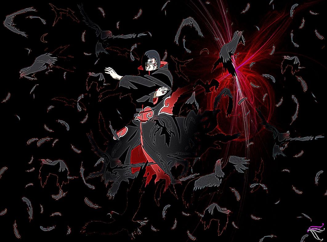 Itachi Crow Sharingan Wallpapers