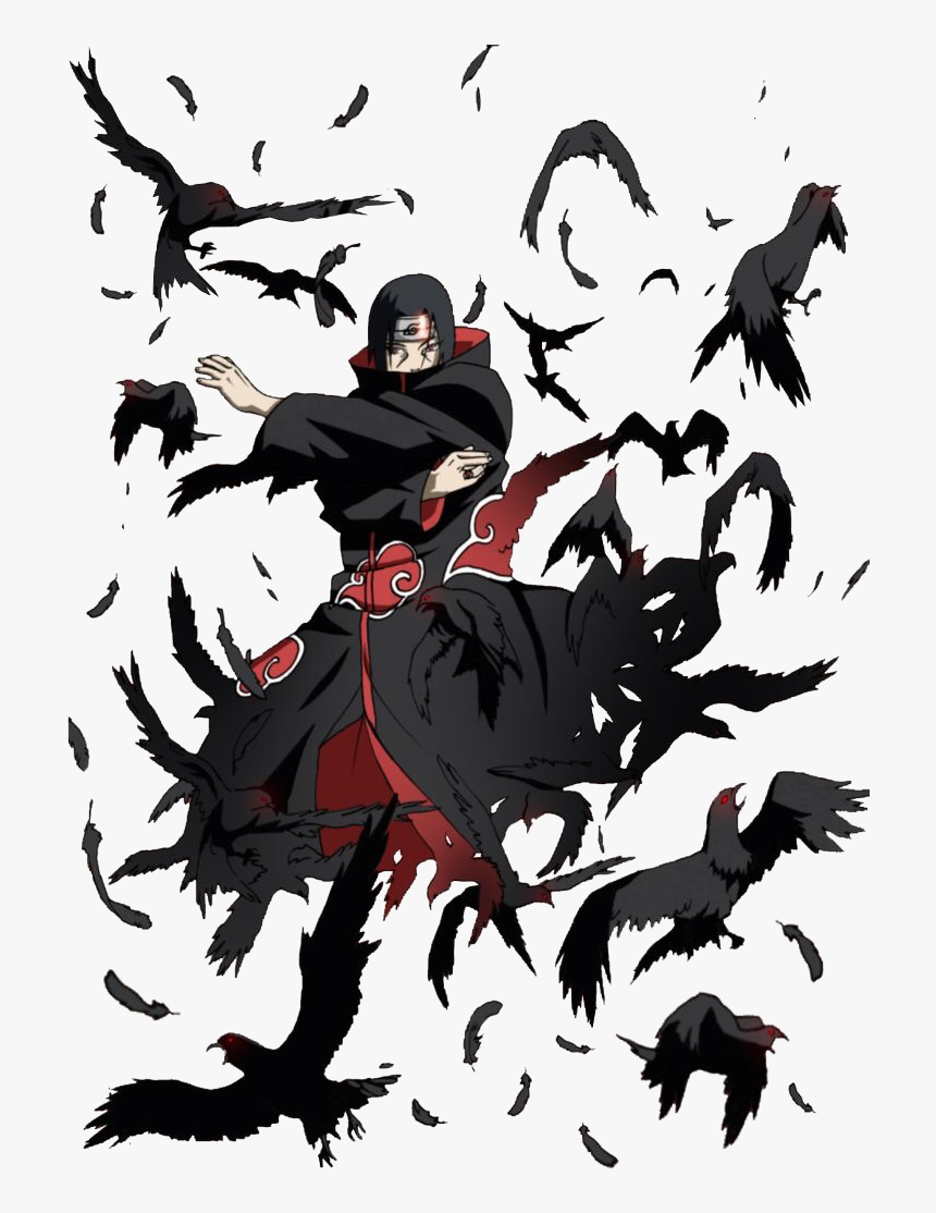 Itachi Crow Sharingan Wallpapers